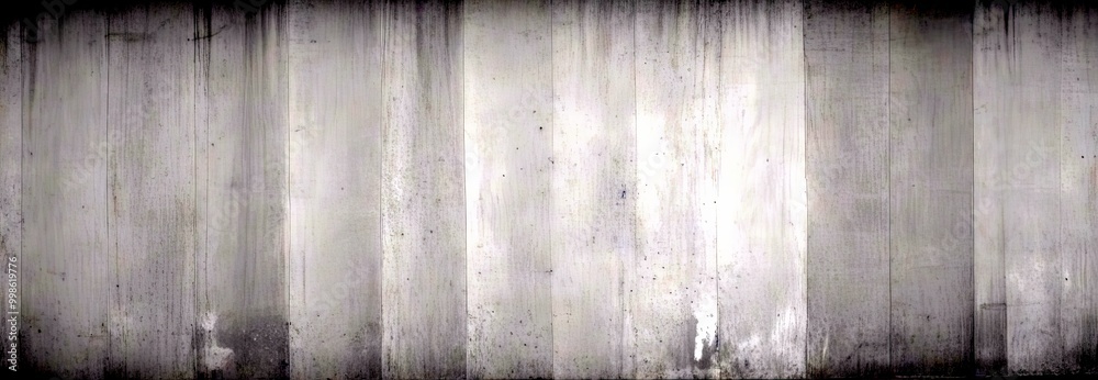Poster a monochromatic concrete wall, with vertical lines and a rough texture, conveying a sense of solidit