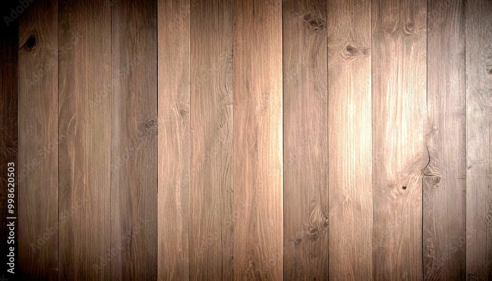 Poster a close-up wooden panel background, featuring a dark brown color and visible grain patterns