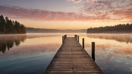 Fototapeta premium A serene lakeside