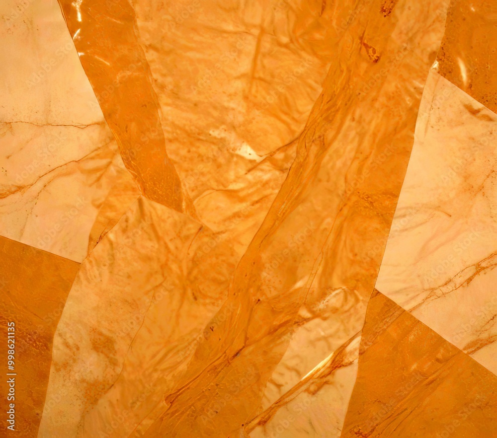 Poster a close-up view marble surface with a textured, beige-colored pattern