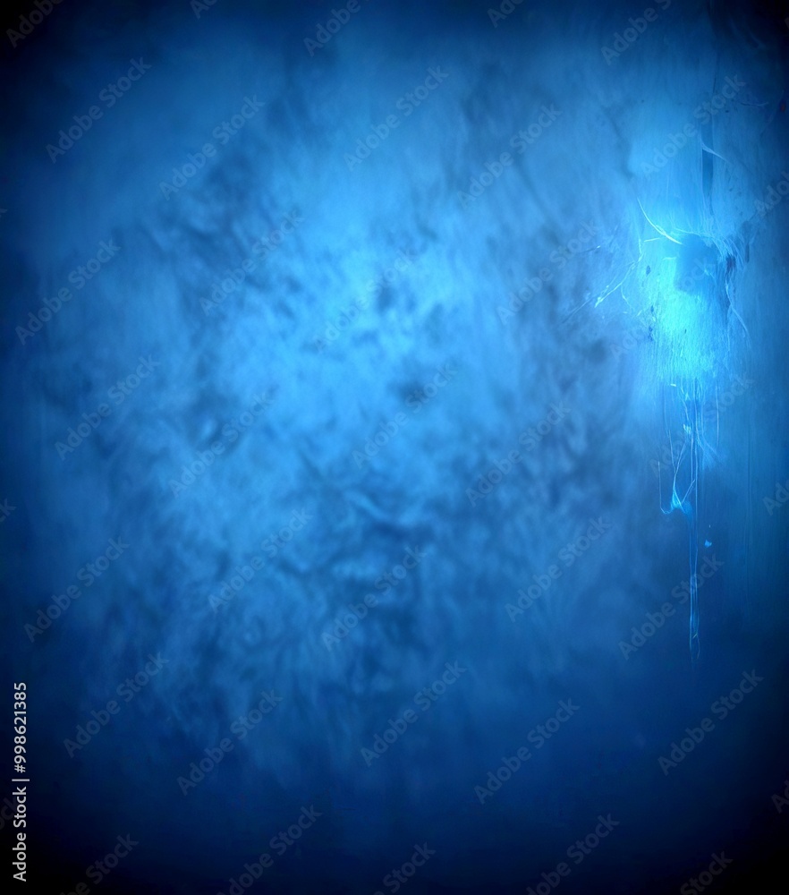Aufkleber a dark, moody, and abstract representation textured surface, with a subtle blue glow and a small, in