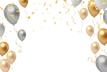 Gold Balloons, Gold Balloon, Balloon Clipart, Golden, Balloon Pictures Image for Download