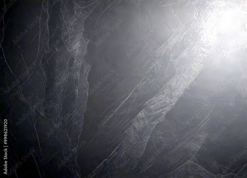 Aufkleber a close-up view dark, textured surface, possibly a stone or marble, with a subtle pattern of lines and cracks