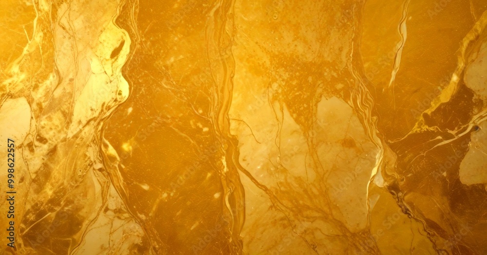 Poster a close-up view marble surface with a textured, golden-brown color The marble exhibits a marbled pattern, with swirls and lines creating a sense of movement and depth