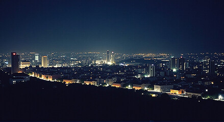 Fototapeta premium city at night