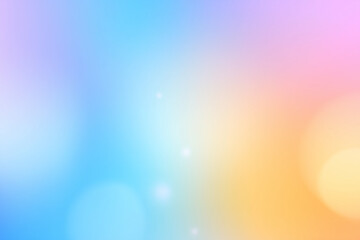 Glittering Gradient Background with Hologram Effect and Magic Lights