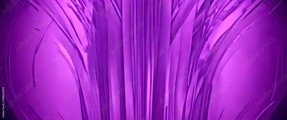 Fototapete a purple abstract background with curved lines and a gradient effect, creating a sense of depth and movement