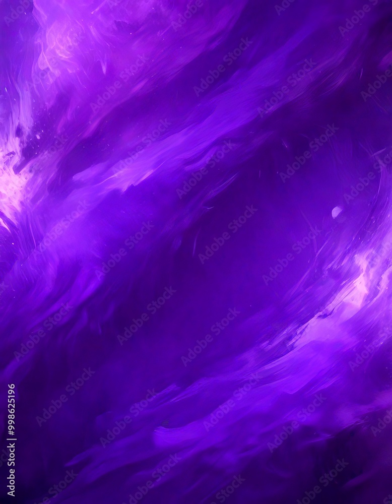 Poster a vibrant purple abstract background with swirling, fluid patterns that create a sense of movement and dynamism