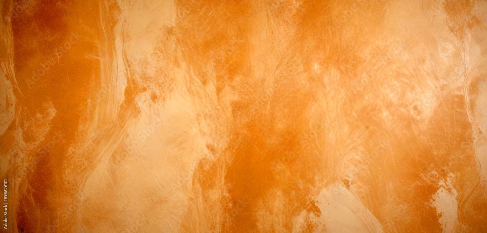 Poster a textured wall surface with a warm, earthy color palette The predominant colors are beige and brown, with subtle hints of orange and white The texture appears to be a mix