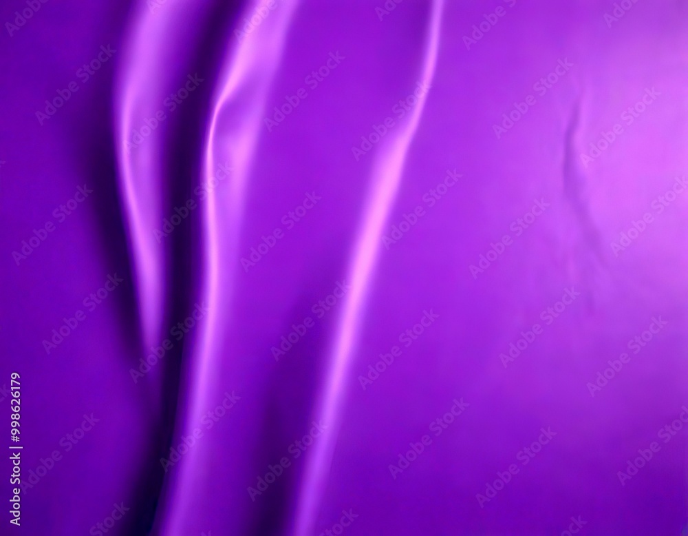 Fototapete A close-up view purple fabric surface, with a subtle texture and folds, creating a flowing and dynamic visual effect