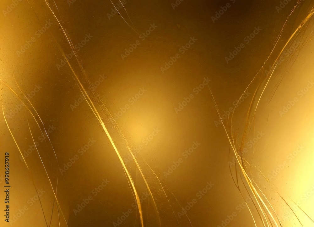 Aufkleber a golden gradient background with a subtle shimmering effect, creating a sense of depth and movement