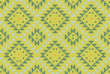 Fabric Pattern Ndebele Traditional Pattern Paintingfolk Embroidery, Aztec Geometric Ornament Print. Design for Carpet, Wallpaper, Clothing, Wrapping, Fabric