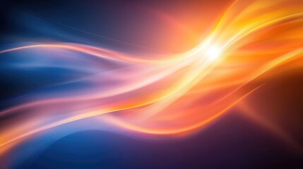 Obraz premium Dynamic abstract business background with bright gradients, smooth patterns, and subtle light flares, representing professionalism and success