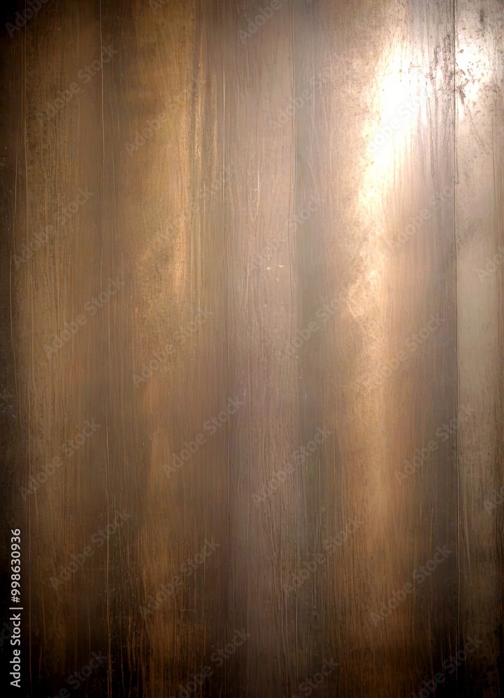 Poster a dark, textured wooden surface with vertical lines and a subtle gradient of light and dark brown to