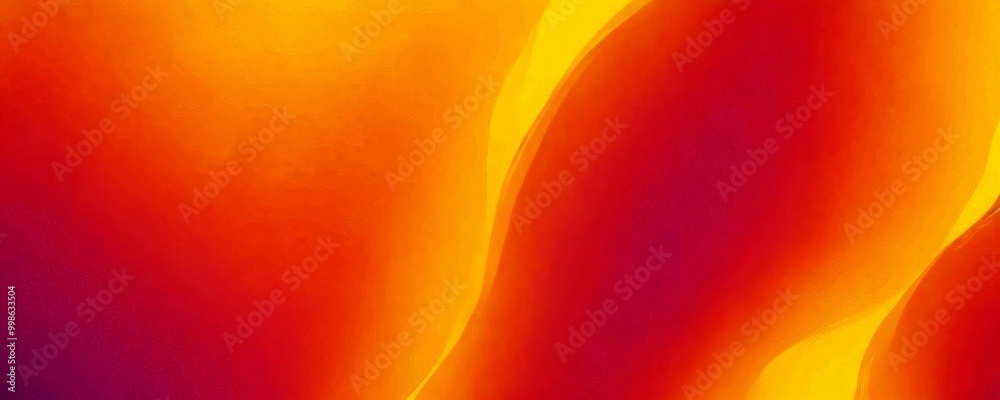 Poster a gradient background transitioning from a deep orange at the top to a lighter yellow at the bottom, creating a warm and vibrant visual effect
