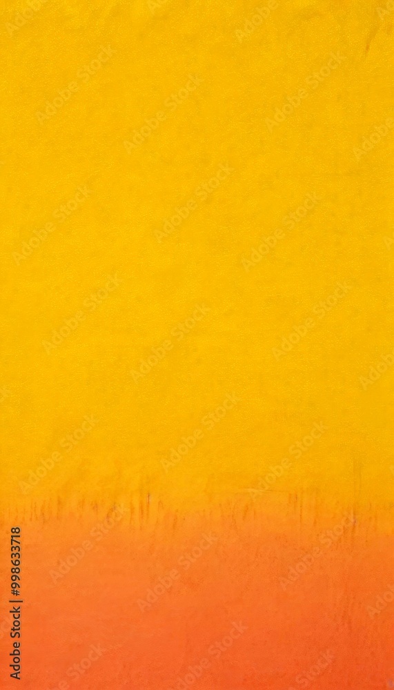 Poster a digital print of an abstract artwork featuring a gradient of yellow and pink colors