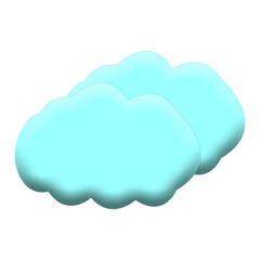 cloud icon on transparent 