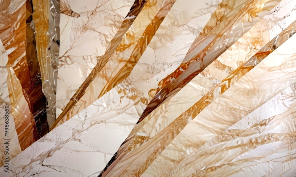 Poster a close-up view marble surface with a textured, abstract pattern of intersecting lines and curves, creating a sense of depth and movement