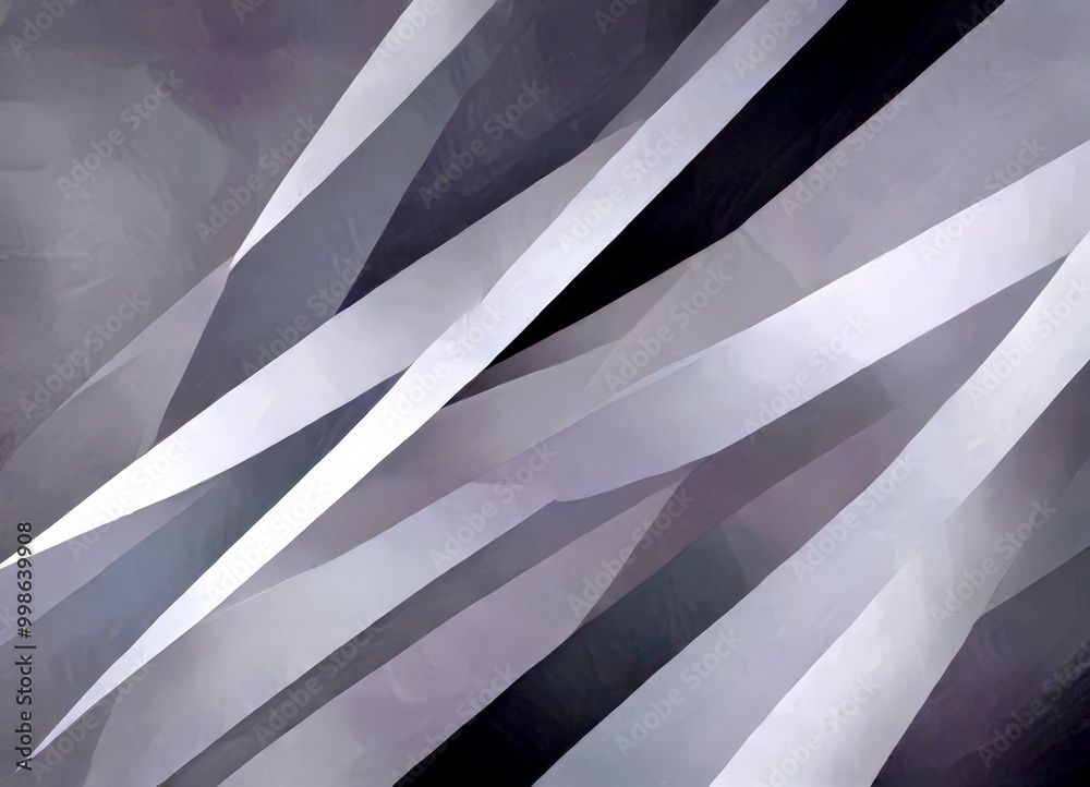 Aufkleber a geometric abstract pattern composed of intersecting diagonal lines in varying shades of gray, creating a sense of depth and movement
