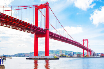 北九州市のシンボル若戸大橋