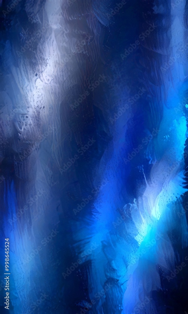 Aufkleber a dark blue abstract background with a gradient effect, creating a sense of depth and movement