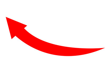 red and white arrows