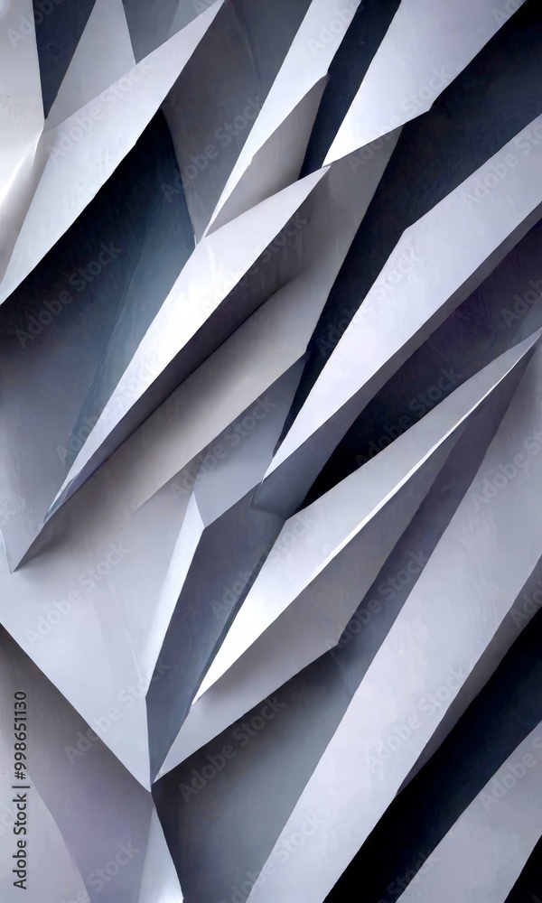 Aufkleber a geometric pattern composed of intersecting lines and angles, creating a visually striking and abstract design