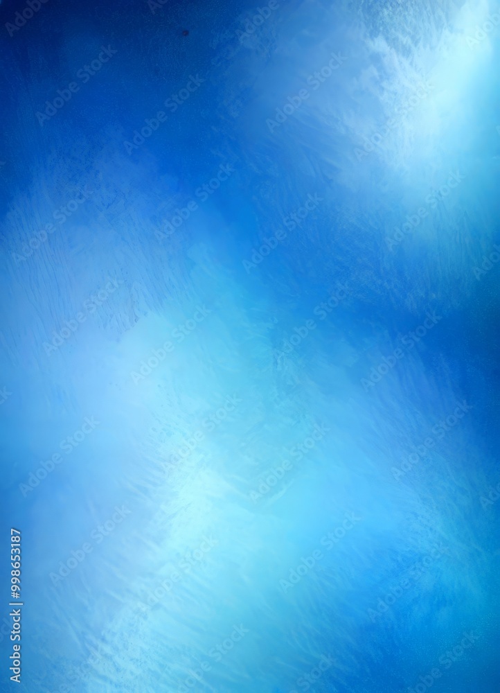 Aufkleber a gradient background transitioning from a deep blue at the top to a lighter blue at the bottom, with a subtle texture and a small amount of white in the top right corner