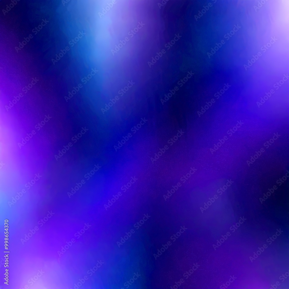 Aufkleber a blurred, abstract representation gradient transitioning from deep blue at the top to lighter purpl