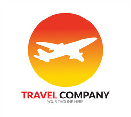 Travel vector logo design fully editable high quality