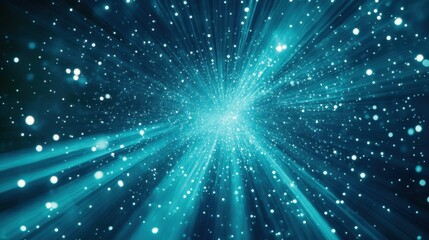 Naklejka premium Speed Rays Abstract Background with Burst of Light Energy, The Movement of Luminous Rays in Space, Template for Background, Banner, Card 