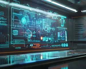 Holographic Interface for Virtual Classroom Interactive Lessons and Student Progress Visualization