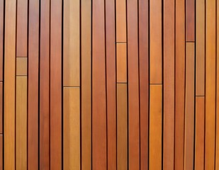 Close-up polished wooden decking showcasing rich grain patterns and warm tones in natural light