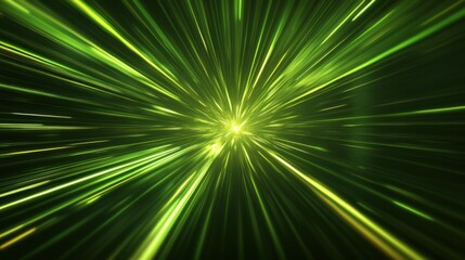 Speed Rays Abstract Background with Burst of Light Energy, The Movement of Luminous Rays in Space, Template for Background, Banner, Card