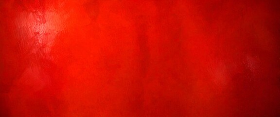 Fototapeta premium a close-up view red textured surface, possibly a wall or a canvas, with a gradient effect transitioning from a darker shade at the top to a lighter one at the bottom