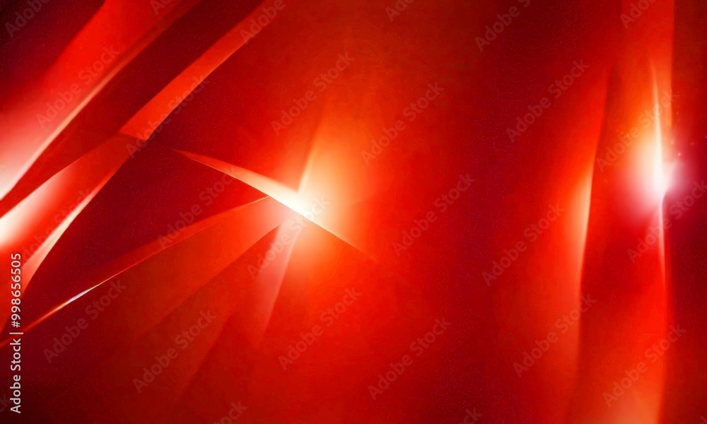 Poster a vibrant abstract background with a gradient of red and orange hues, creating a dynamic and energetic visual effect