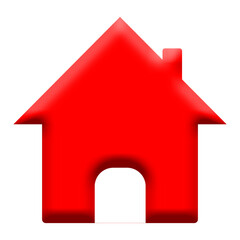 3d house icon png