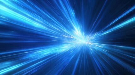 Speed Rays Abstract Background with Burst of Light Energy, The Movement of Luminous Rays in Space, Template for Background, Banner, Card
