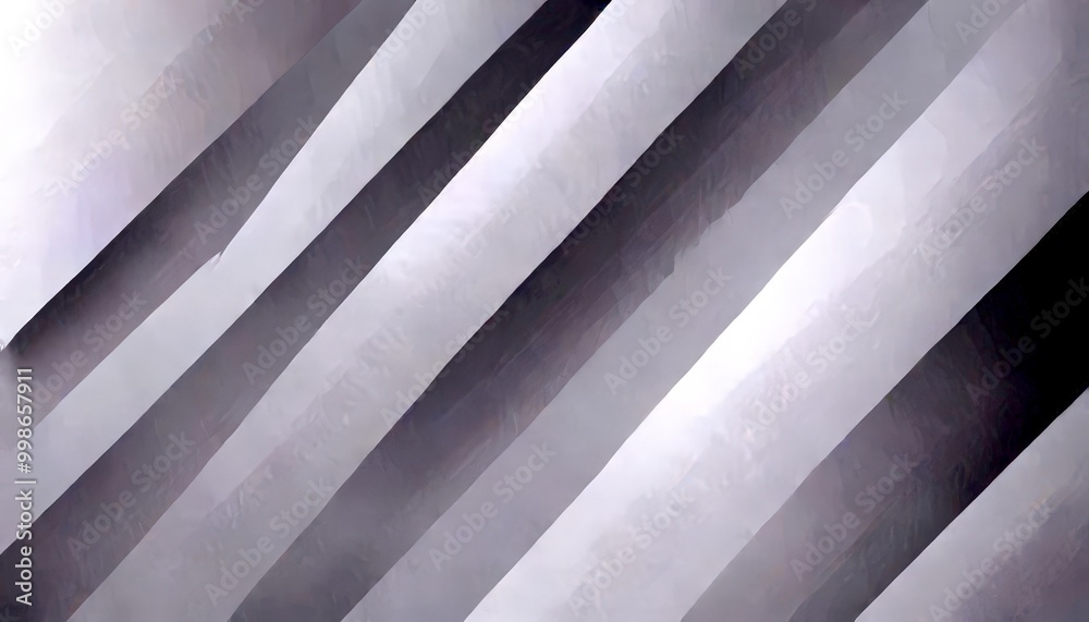 Poster a diagonal pattern of vertical lines, creating a sense of movement and depth The lines vary in thickness, adding texture and visual interest to the abstract design