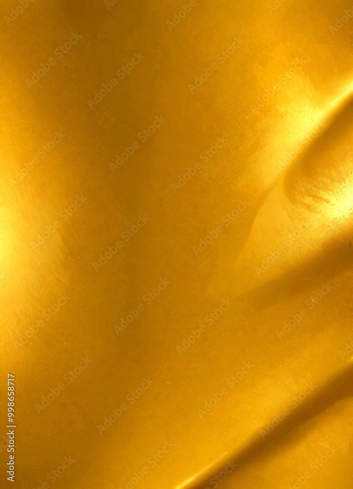 Poster a close-up view shiny, golden surface with a subtle texture, creating a warm and inviting atmosphere