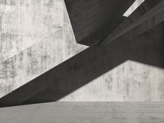 Abstract concrete structure architectural background