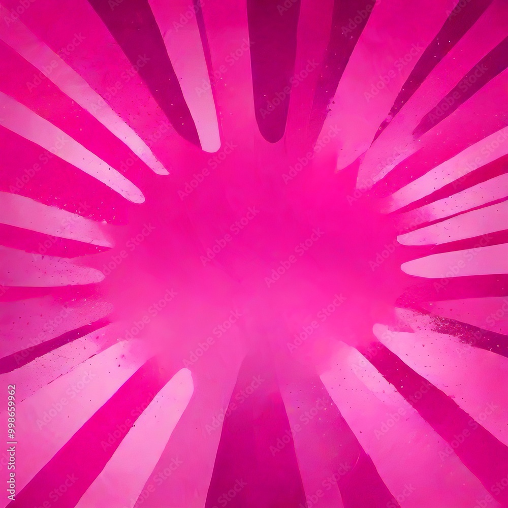 Poster a vibrant abstract background with a pink and purple gradient, radiating outwards in a radial pattern The edges of the are slightly blurred, adding a sense of depth