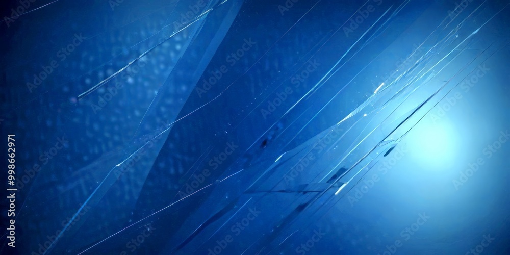 Fototapete a dark blue abstract background with diagonal lines and small white dots, creating a sense of movement and depth