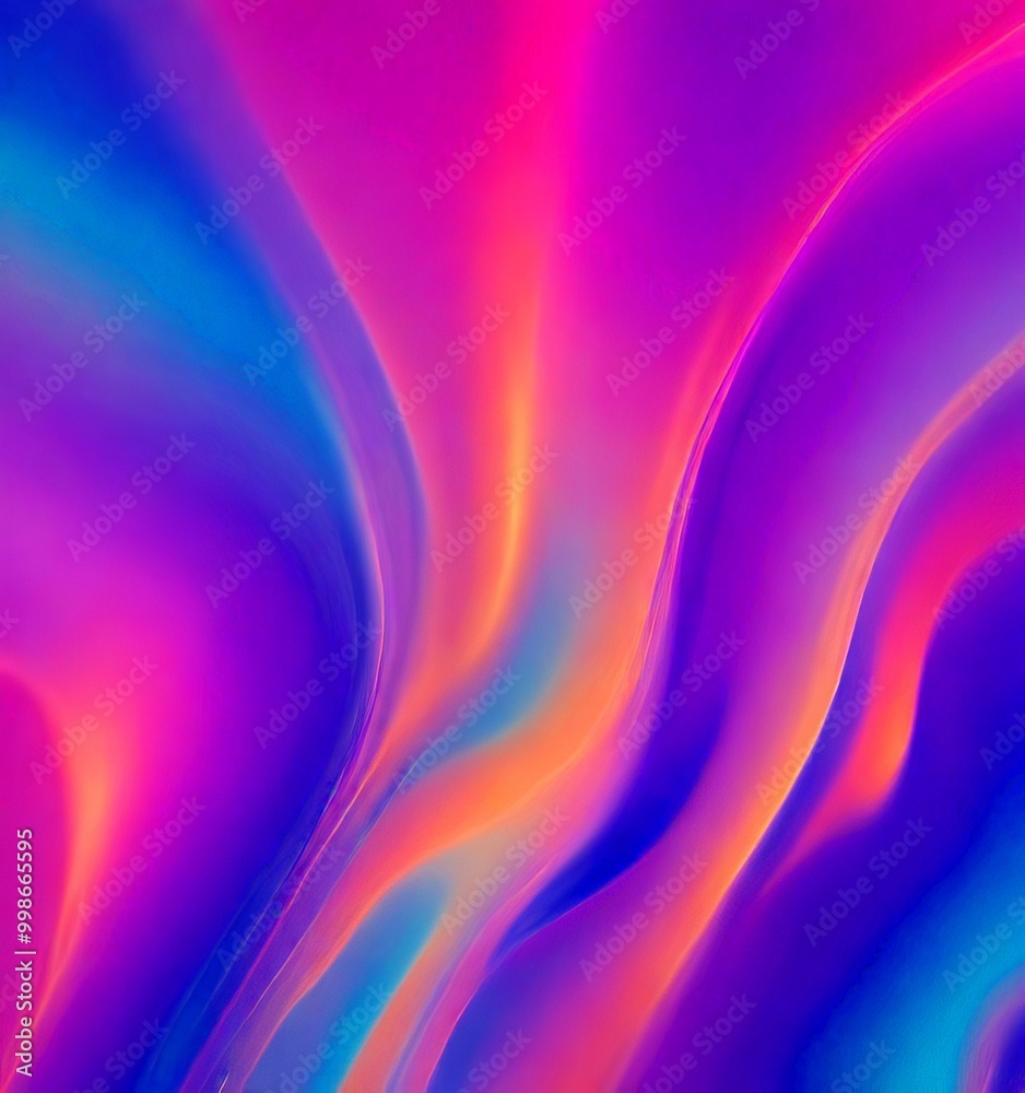 Aufkleber a vibrant abstract pattern with swirling, multicolored lines and curves, creating a sense of movement and dynamism