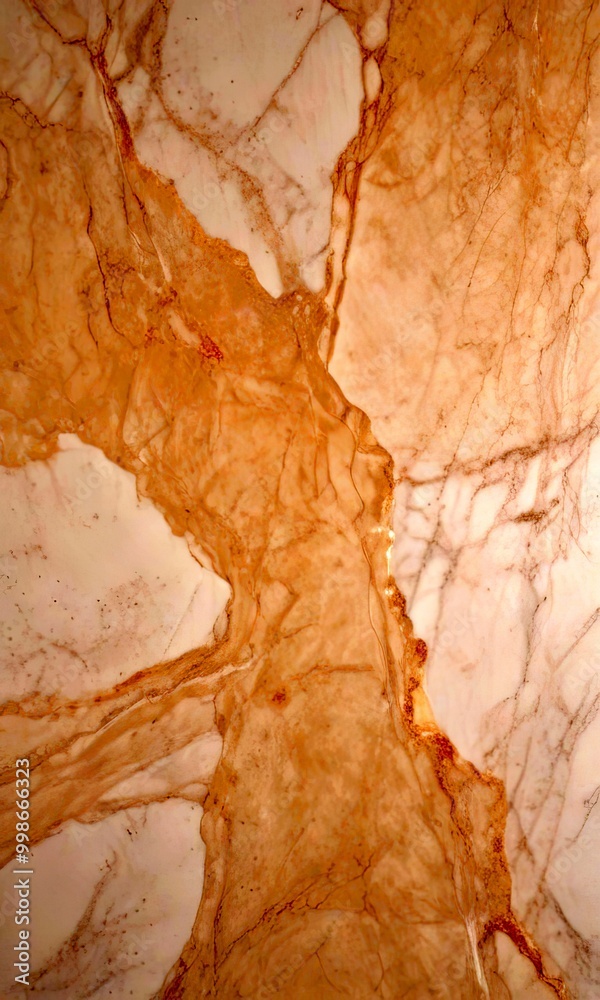 Aufkleber Marble texture with a subtle pattern of light and dark brown lines and swirls, creating a sense of depth and movement