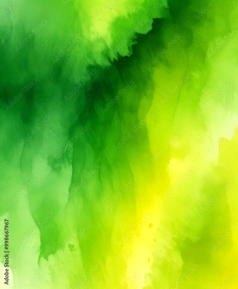Aufkleber a vibrant abstract background with a gradient of green and yellow hues, creating a dynamic and visually appealing composition
