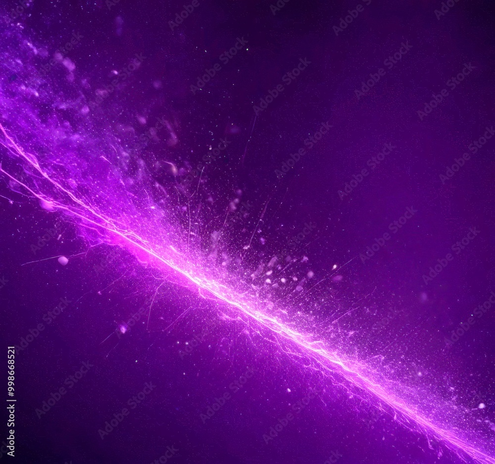 Poster a purple-hued abstract pattern with a dynamic, swirling design The background is a deep purple, and captured from a diagonal angle, creating a sense of movement