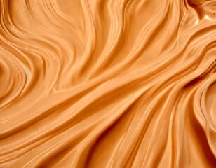 a close-up view light-colored fabric with a wavy texture, resembling the appearance flowing silk fabric