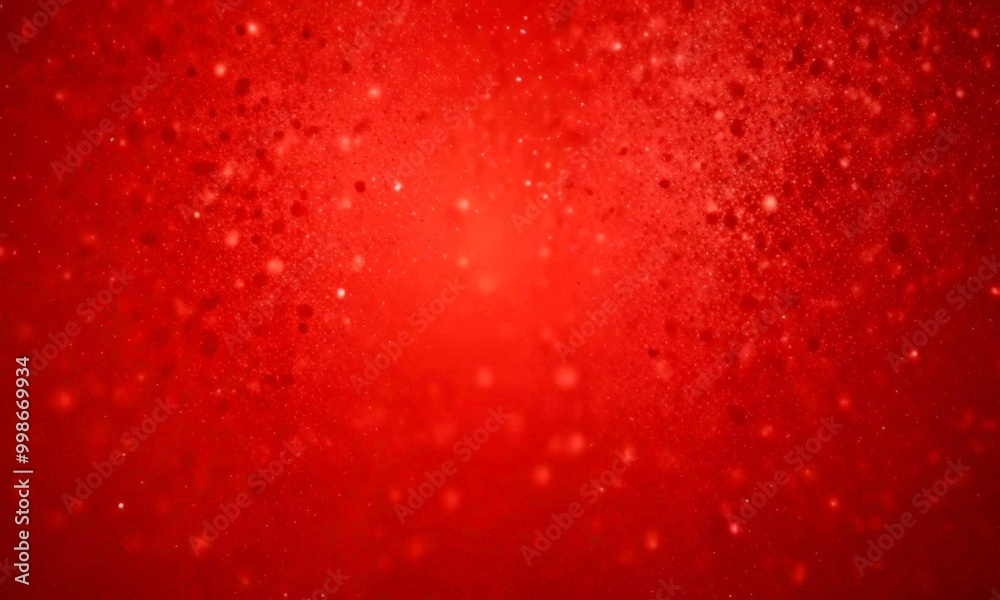 Aufkleber a red background with a pattern of small white dots or specks scattered throughout, creating a sense of movement and depth The does not contain any discernible text