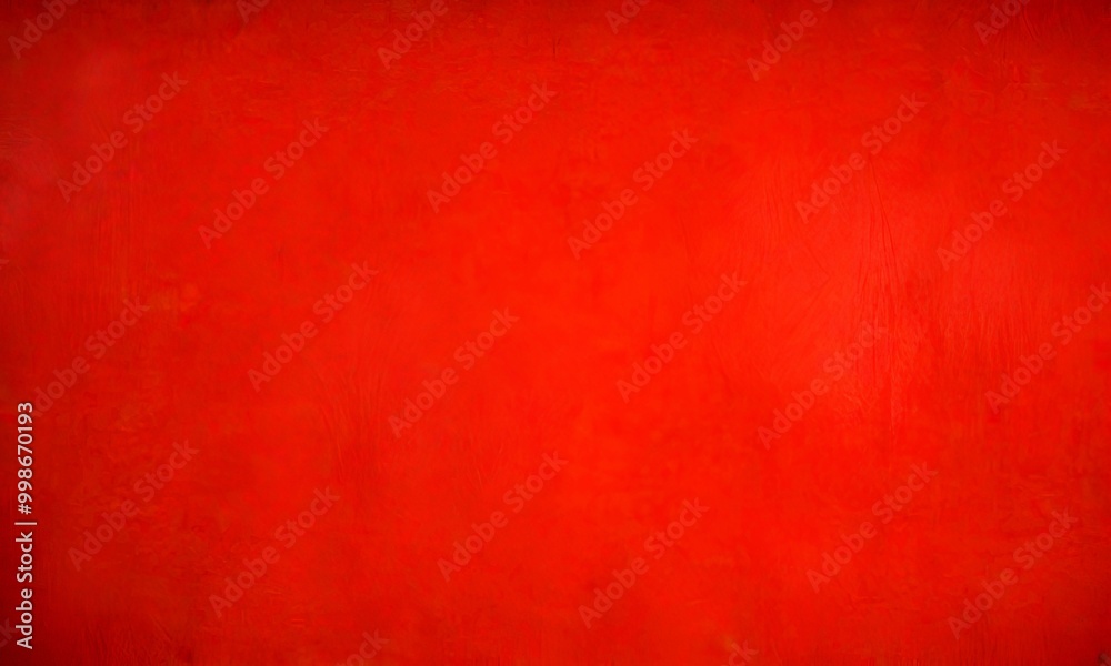 Poster a close-up view red textured surface, possibly a wall or a canvas, with a uniform and smooth appearance